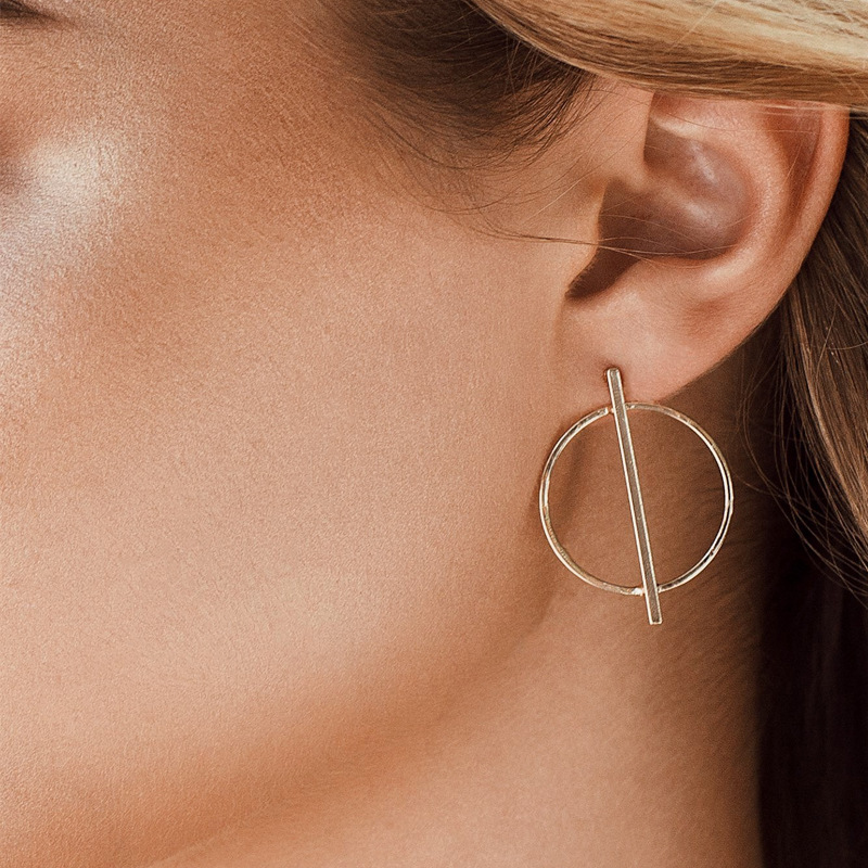 Atypical Circle Earrings