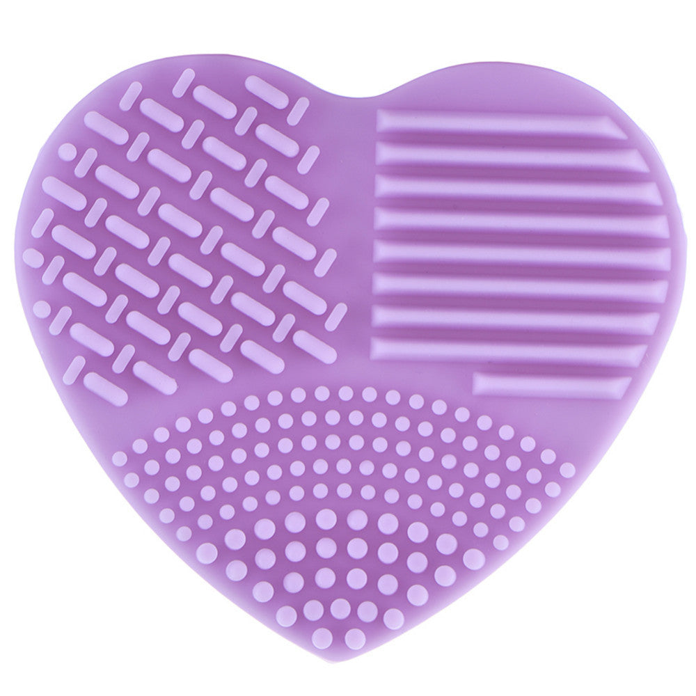 Heart Shaped Make Up Brush Cleaner
